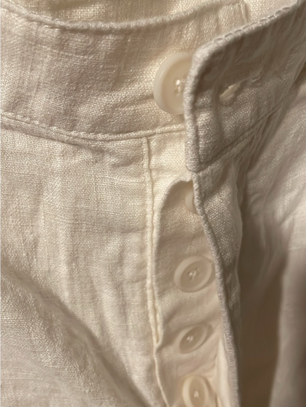 NWT Free People Linen shorts in Clean Ivory - Picture 6 of 6